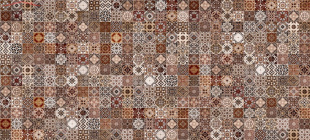 Плитка Cersanit Hammam рельеф коричневый HAG111D (20x44)